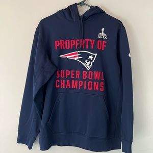 New England Patriots Super Bowl sweatshirt